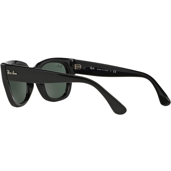 Ray-Bans Black Wayfarer Women’s RB 4178 52 mm Cat Eye Sunglasses RayBans - Picture 5 of 15